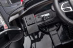 Elektrické policajné auto DODGE – Čierne – Obrázok 3