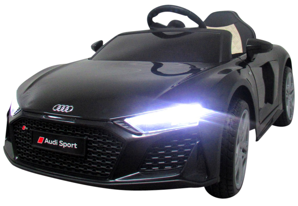 AUDI R8 Sport čierne auto na diaľkové ovládanie z EVA kože AUDI R8 Sport čierne auto na diaľkové ovládanie z EVA kože