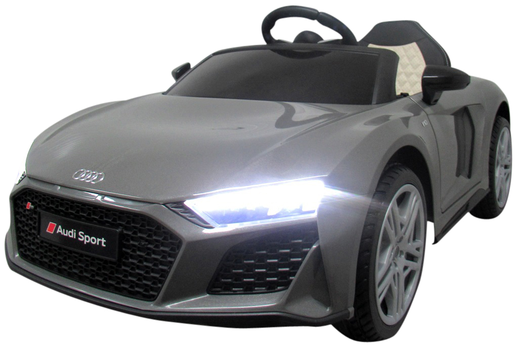 AUDI R8 Sport sivá koža na diaľkové ovládanie EVA AUDI R8 Sport sivá koža na diaľkové ovládanie EVA
