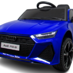 AUDI RS6 GT modré auto na batérie s diaľkovým ovládaním z EVA kože