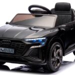 AUDI SQ8 ČIERNA EVA batéria na auto s koženým diaľkovým ovládaním Lítium-iónová batéria