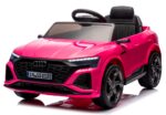 AUDI SQ8 RUŽOVÉ auto na batérie EVA kožené diaľkové ovládanie lítium-iónová batéria