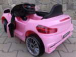Detské elektrické autíčko Cabrio B14 Ružové – Obrázok 9