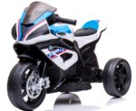 Biela motorka BMW HP4