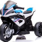Biela motorka BMW HP4