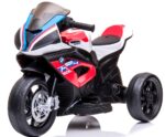 Červená motorka BMW HP4