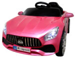 Kabriolet B3 RUŽOVÝ lak Auto na batérie