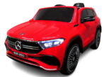 MERCEDES EQA ČERVENÉ BATÉRIOVÉ DIAĽKOVÉ OVLÁDANIE DO AUTOMOBILU Z EVA KOŽE