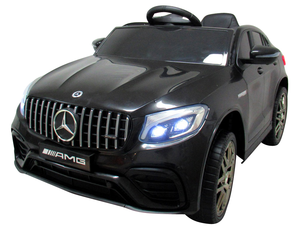 MERCEDES GLC63s ČIERNY Batériový pohon 4x4 KOŽA MERCEDES GLC63s ČIERNY Batériový pohon 4x4 KOŽA