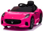 Maserati GranTurismo PINK EVA auto na batérie Kožené diaľkové ovládanie Lítium-iónová batéria