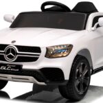 Mercedes GLC COUPE Concept 4x4 BIELA ​​EVA KOŽA Licencovaná lítium-iónová batéria