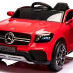 Mercedes GLC COUPE Concept 4x4 ČERVENÁ EVA KOŽA Licencovaná lítium-iónová batéria
