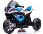 Modrá motorka BMW HP4