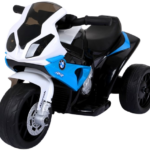 Modrá motorka BMW S1000rr