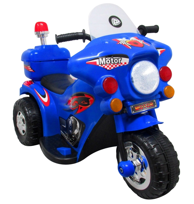 Modrá motorka M7