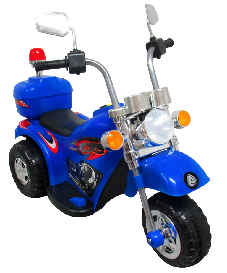 Modrá motorka M8