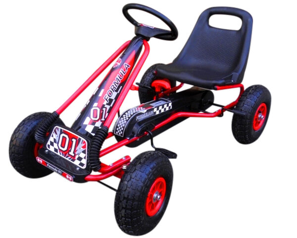 Motokára G1 červená