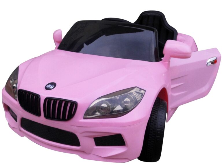 Ružové auto na batérie Cabrio B14
