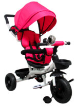 Trojkolka T4 Pink R-Sport s 360-stupňovou rotáciou