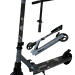 Veľká kolobežka H10 ČIERNA Skladacia R-Sport 145 mm kolesá do 100 kg