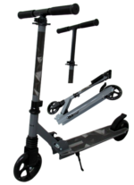 Veľká kolobežka H10 ČIERNA Skladacia R-Sport 145 mm kolesá do 100 kg