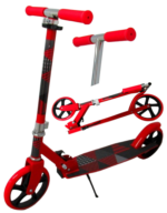 Veľká kolobežka H4AA červená skladacia R-Sport 200 mm kolesá do 100 kg
