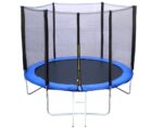 Záhradná trampolína 8 stôp 252 cm sieťový rebrík R-Sport