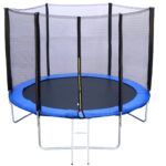 Záhradná trampolína 8 stôp 252 cm sieťový rebrík R-Sport