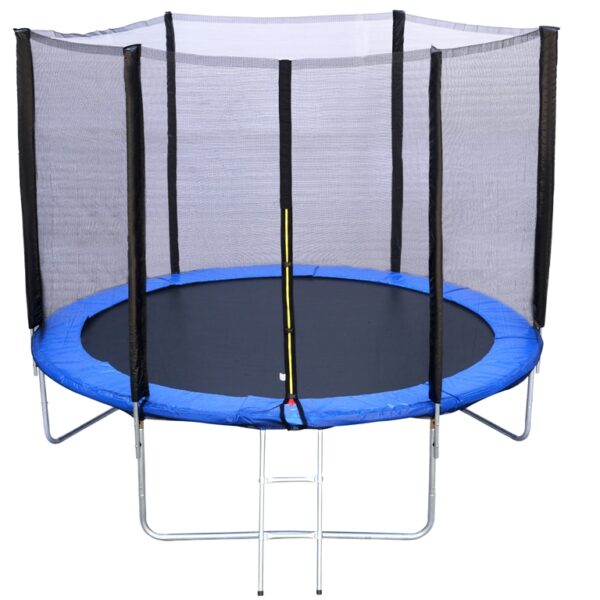 Záhradná trampolína 8 stôp 252 cm sieťový rebrík R-Sport