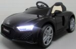 AUDI R8 Sport čierne auto na diaľkové ovládanie z EVA kože – Obrázok 5