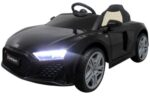 AUDI R8 Sport čierne auto na diaľkové ovládanie z EVA kože – Obrázok 6