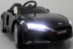 AUDI R8 Sport čierne auto na diaľkové ovládanie z EVA kože – Obrázok 7