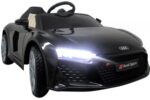 AUDI R8 Sport čierne auto na diaľkové ovládanie z EVA kože – Obrázok 8