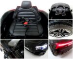 AUDI E-Tron GT auto s diaľkovým ovládaním, čierne EVA kožené auto s lítium-iónovou batériou – Obrázok 2