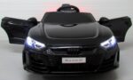 AUDI E-Tron GT auto s diaľkovým ovládaním, čierne EVA kožené auto s lítium-iónovou batériou – Obrázok 6