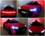 AUDI E-Tron GT červené auto s diaľkovým ovládaním z EVA kože, lítium-iónovou batériou – Obrázok 11
