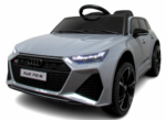 Detské autíčko Audi RS6 GT – Sivé – Obrázok 3