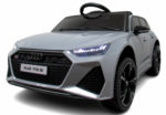Detské autíčko Audi RS6 GT – Sivé – Obrázok 4