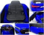 Elektrické autíčko Audi RS6 GT - Modré – Obrázok 2