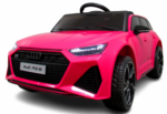 Elektrické autíčko Audi RS6 GT - Ružové – Obrázok 3