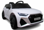 Elektrické autíčko Audi RS6 GT – Biele – Obrázok 8