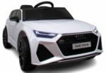 Elektrické autíčko Audi RS6 GT – Biele – Obrázok 11