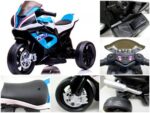 Detská elektrická motorka BMW HP4 Modrá – Obrázok 7