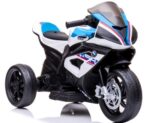 Detská elektrická motorka BMW HP4 biela – Obrázok 5