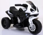 Detská elektrická motorka BMW S1000RR biela – Obrázok 6