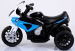 Detská elektrická motorka BMW S1000RR modrá – Obrázok 3