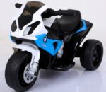 Detská elektrická motorka BMW S1000RR modrá – Obrázok 9