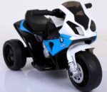 Detská elektrická motorka BMW S1000RR modrá – Obrázok 10