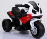 Detská elektrická motorka BMW S1000RR červená – Obrázok 6