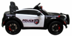 Elektrické policajné auto DODGE – Čierne – Obrázok 4